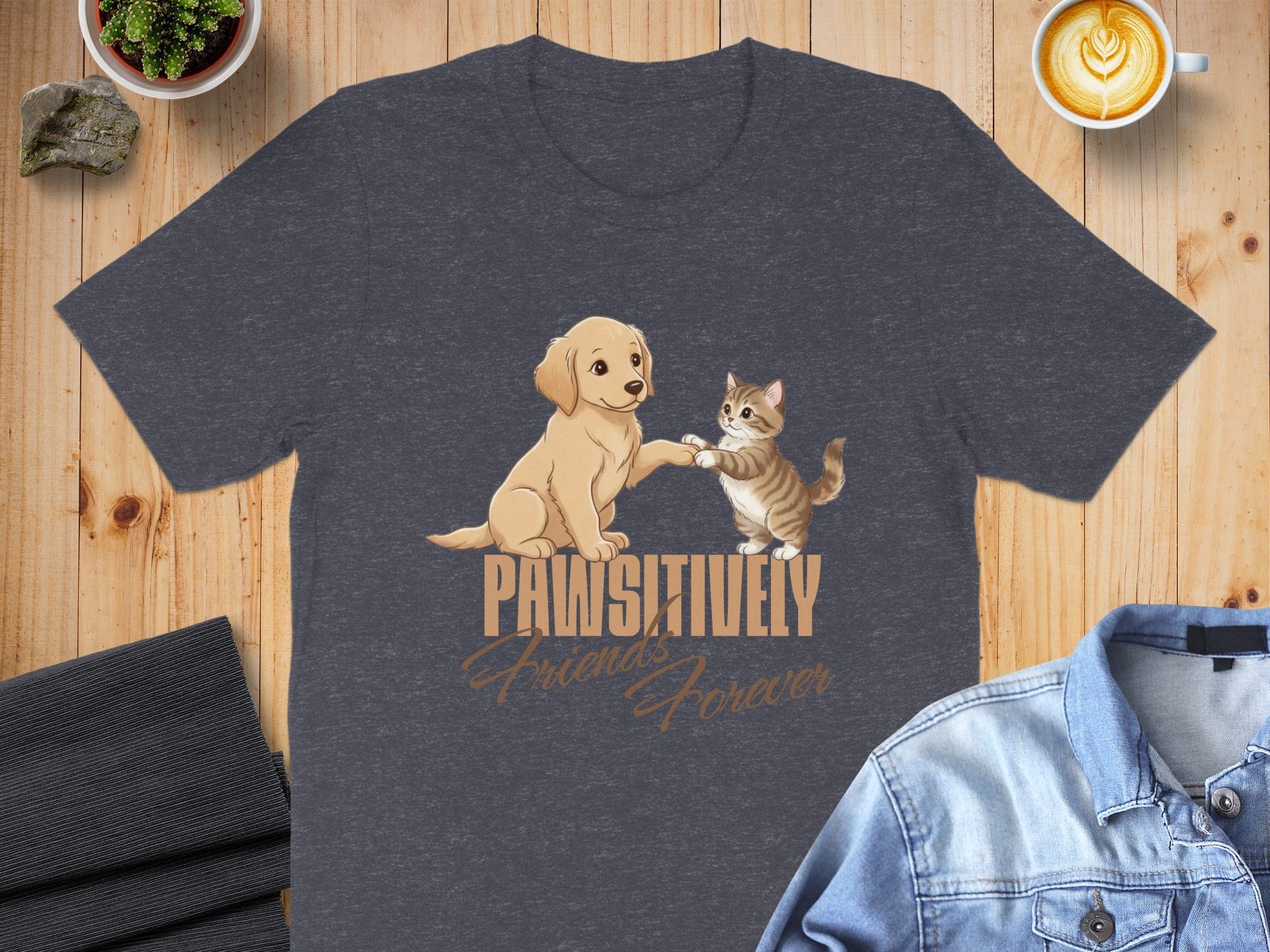 Pawsitively Friends Forever Shirt for Animal Lovers