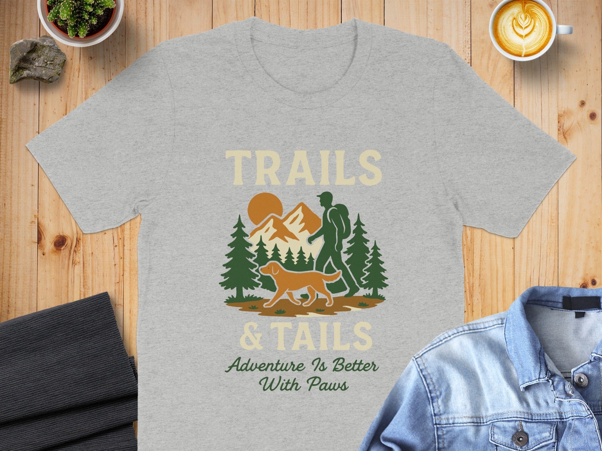 Trails and Tails Adventure Is Better with Paws Shirt