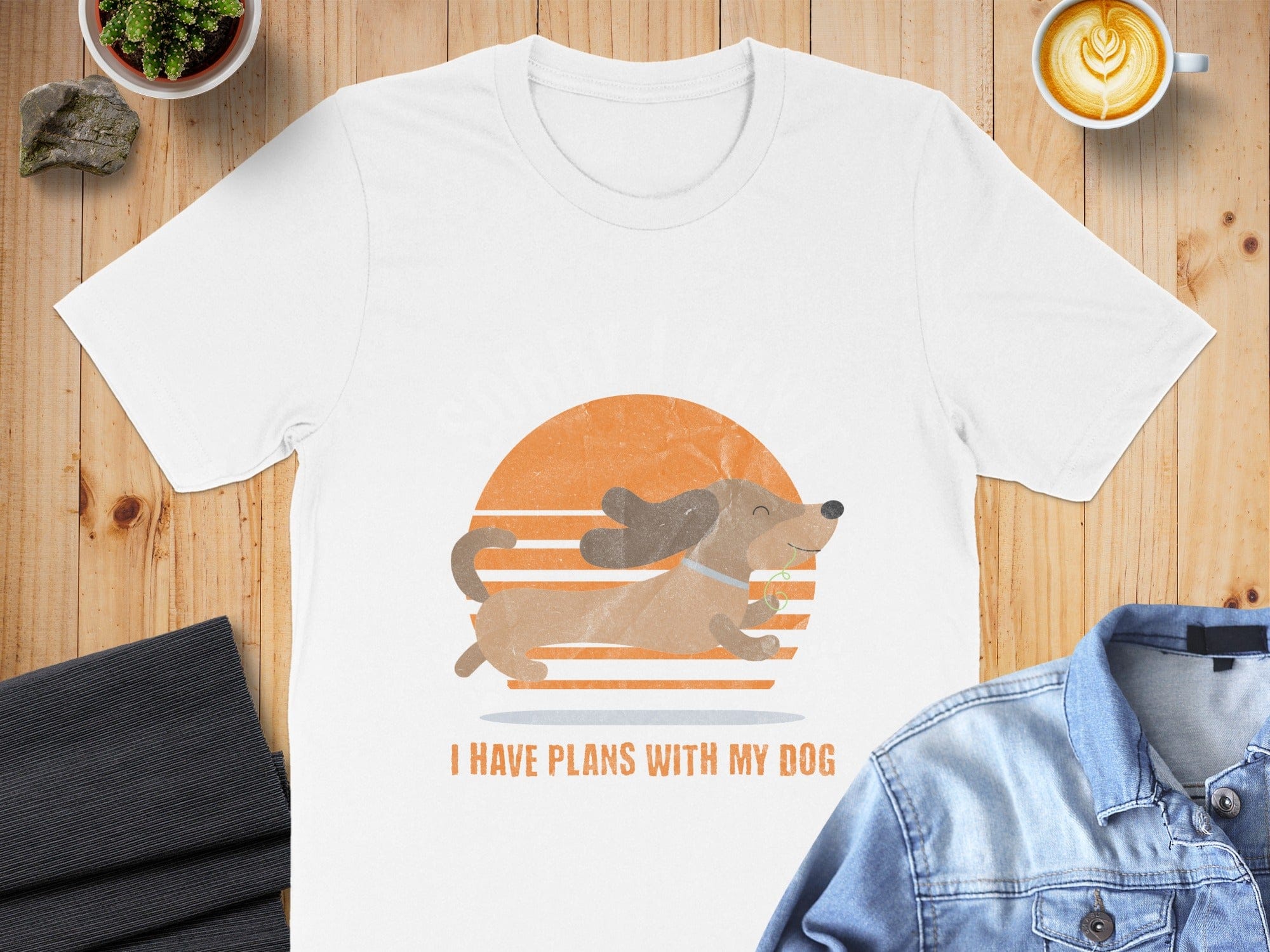 I Have Plans With My Dog Stylish Graphic T-Shirt