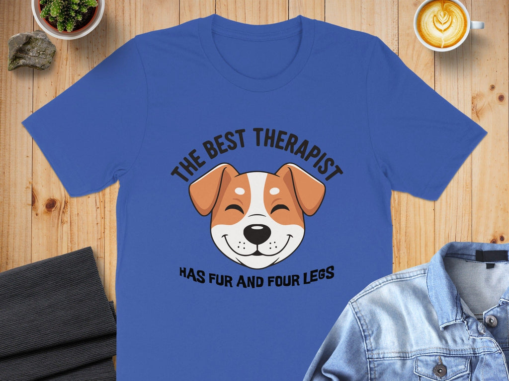 The Best Therapist Has Fur And Four Legs T-Shirt