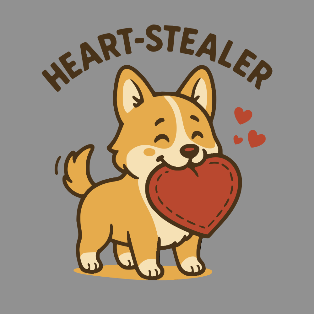 Adorable Heart Stealer Corgi Lover Shirt for Dog Lovers