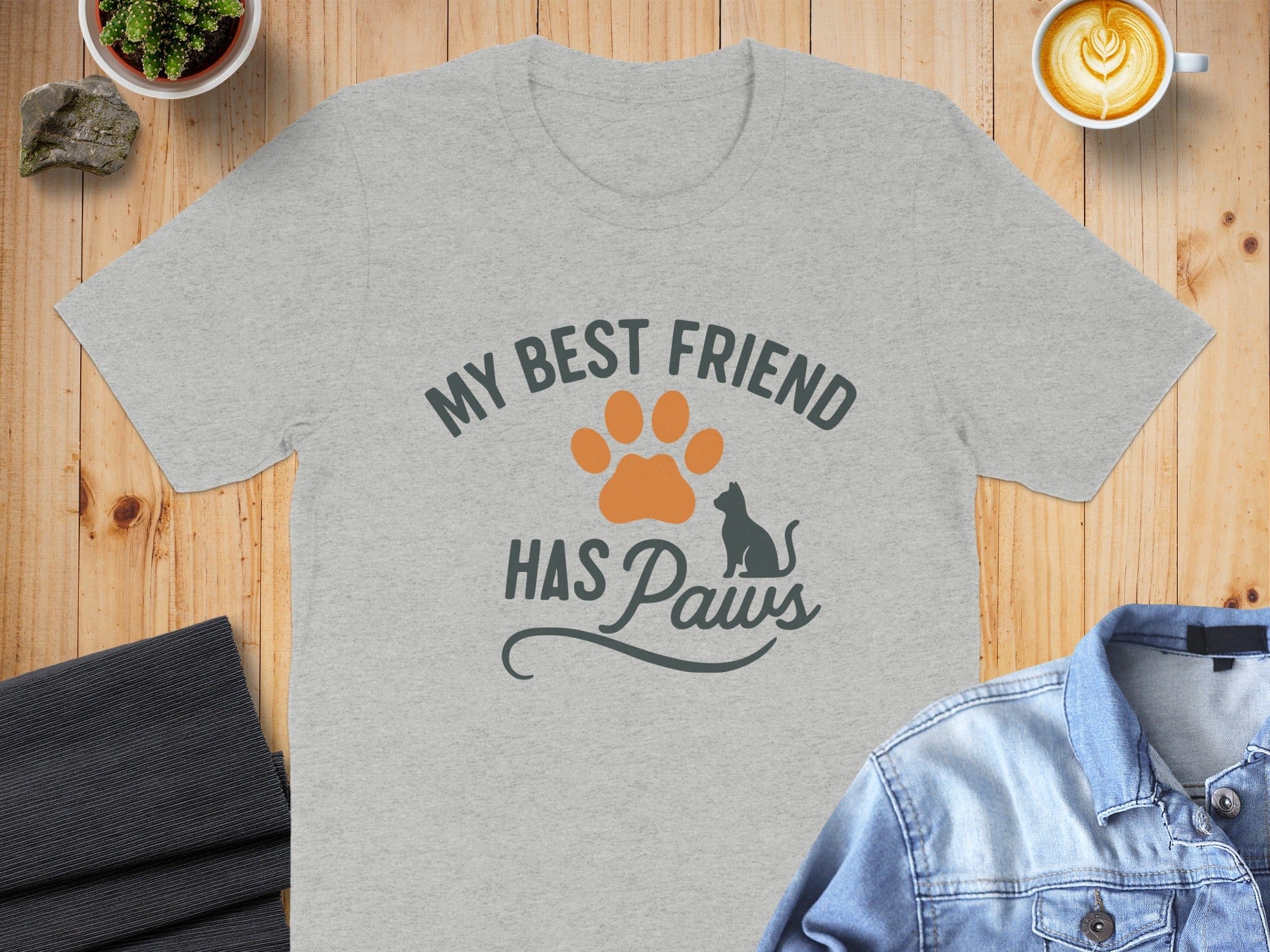 My Best Friend Has Paws Shirt for Pet Lovers