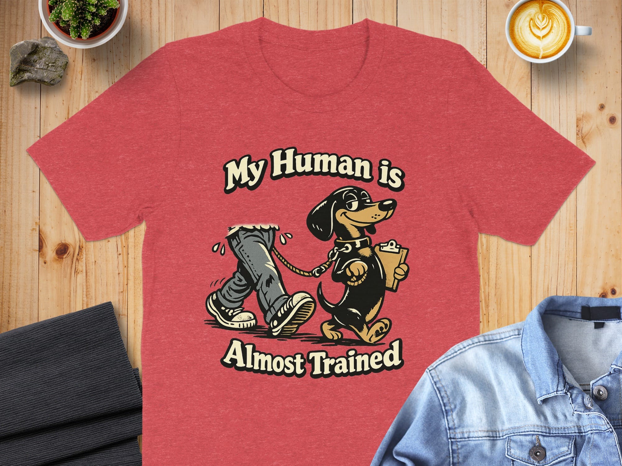 My Human Is Almost Trained Dog T-Shirt