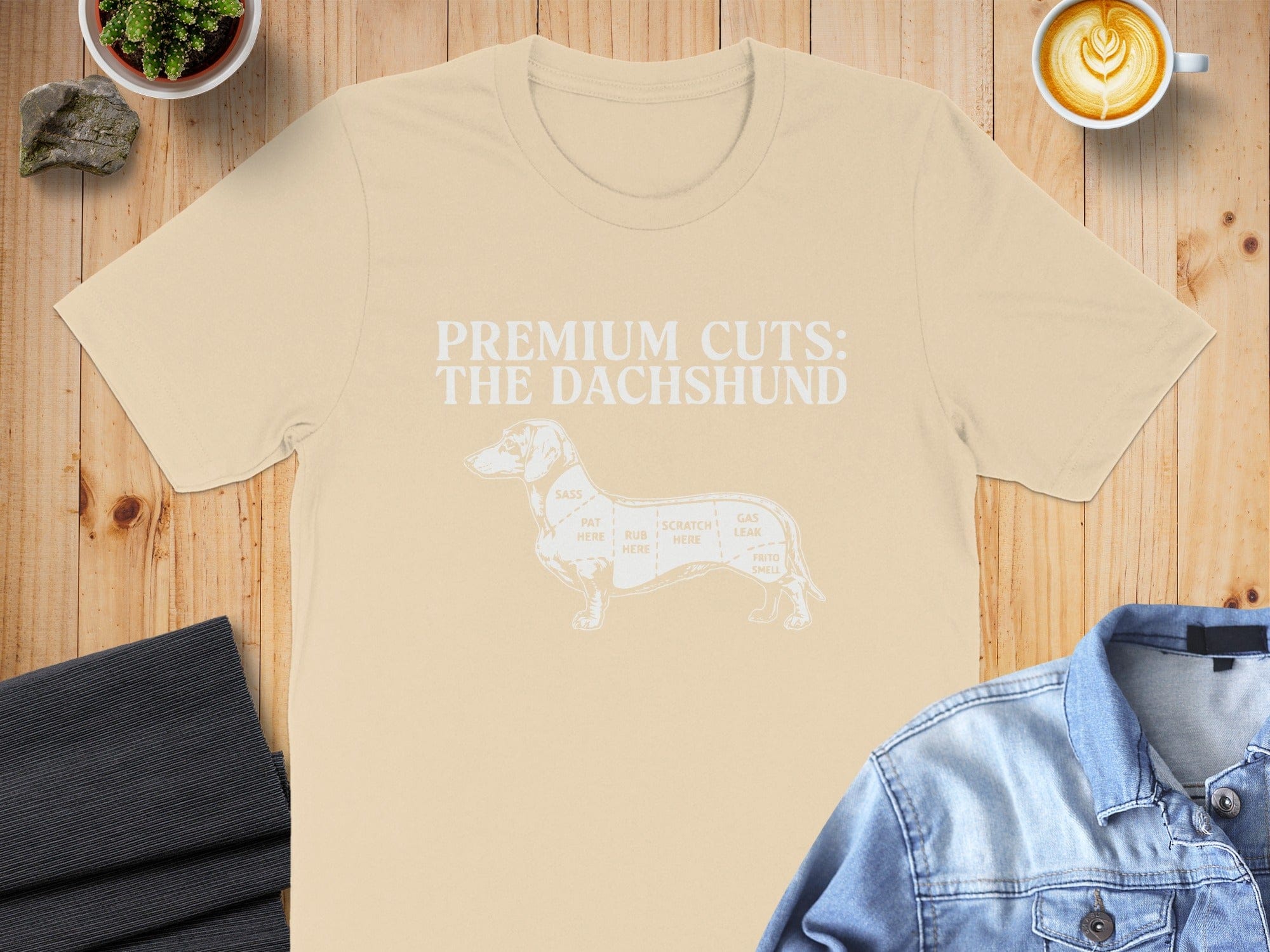 Premium Cuts The Dachshund Graphic Tee
