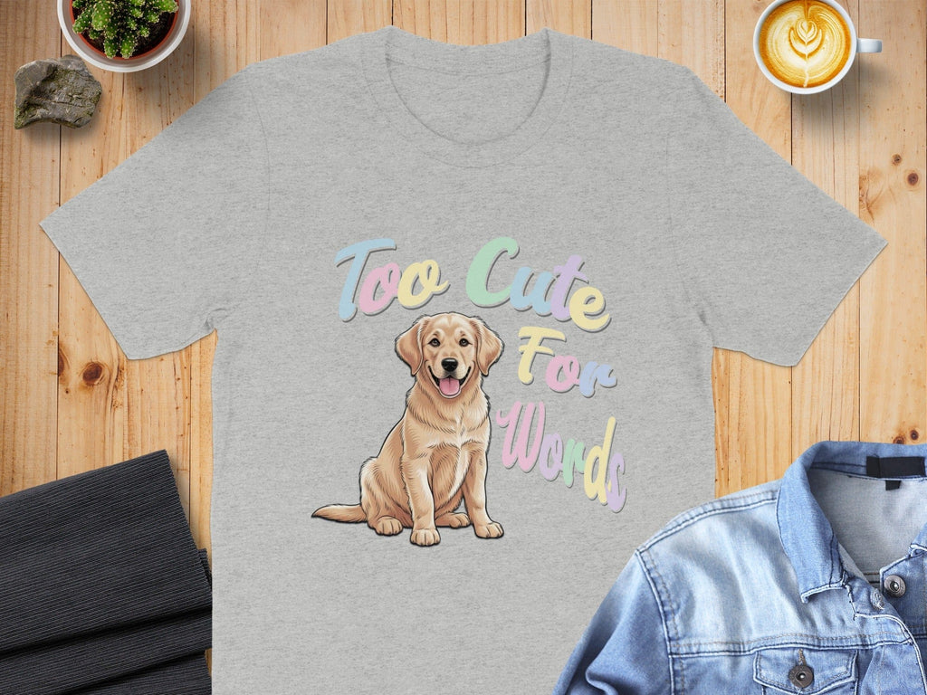 Too Cute For Words Graphic T-shirt