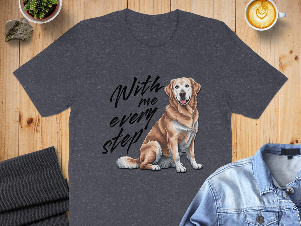 With Me Every Step Dog Graphic Shirt Product