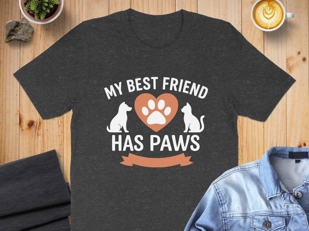 My Best Friend Has Paws Graphic T-Shirt
