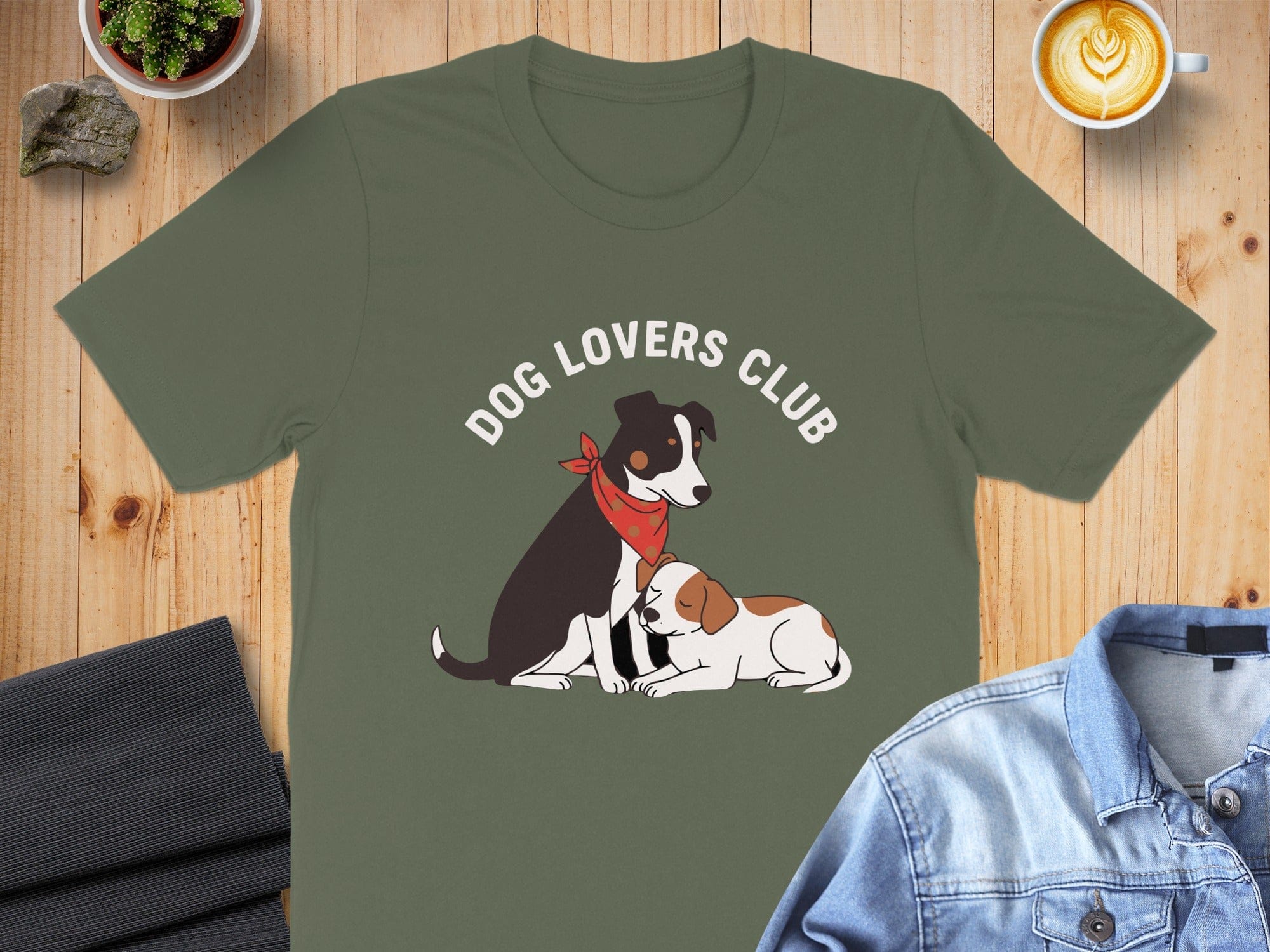 Dog Lovers Club T-Shirt Perfect for Pet Owners