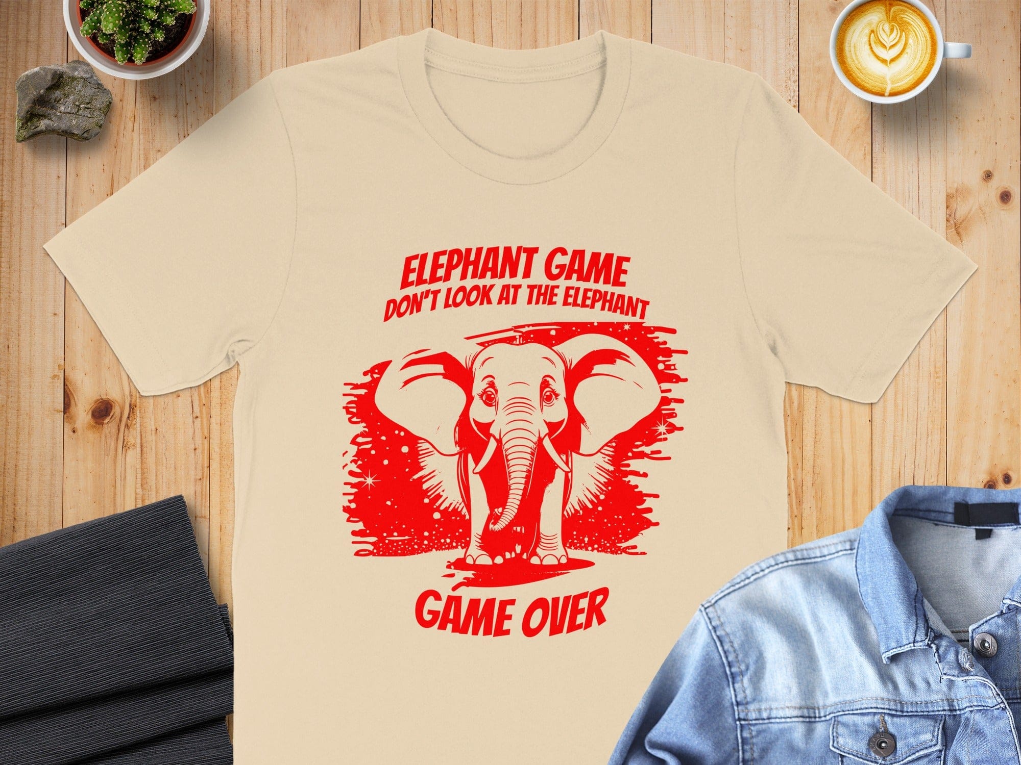 Elephant Game Don't Look at the Elephant Game Over product