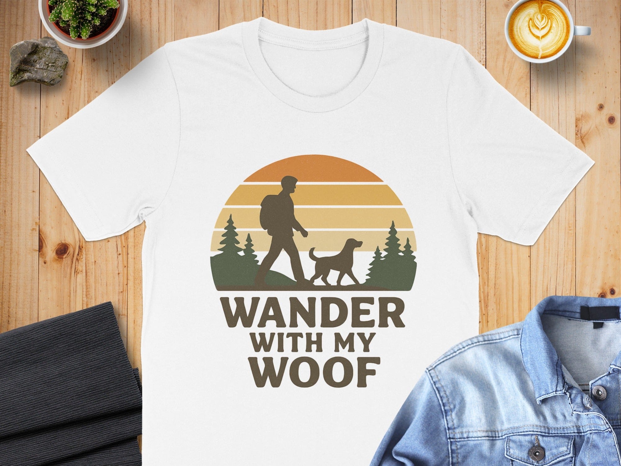 Wander with My Woof Hiking T-shirt
