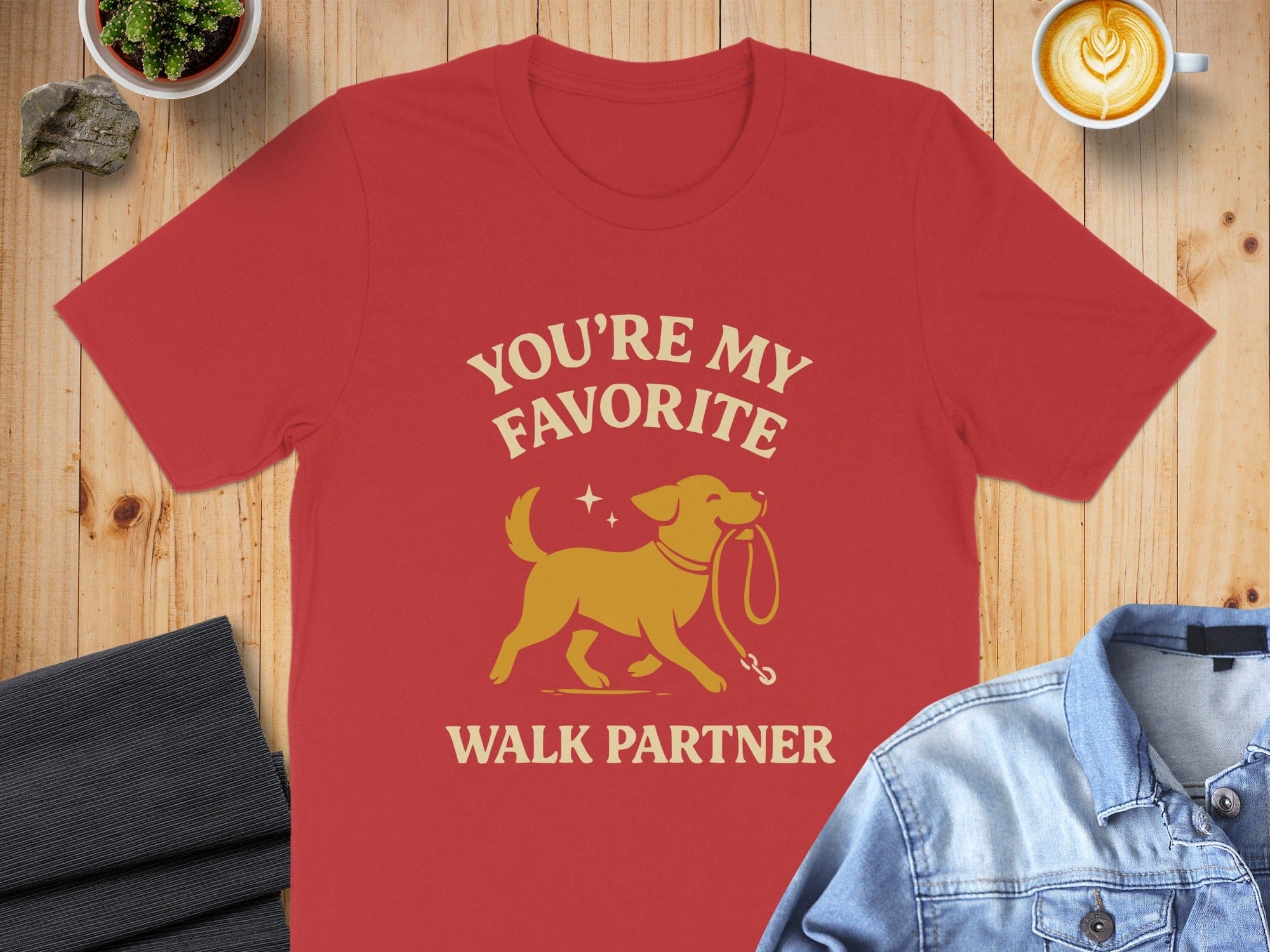 You're My Favorite Walk Partner Dog Lover Shirt