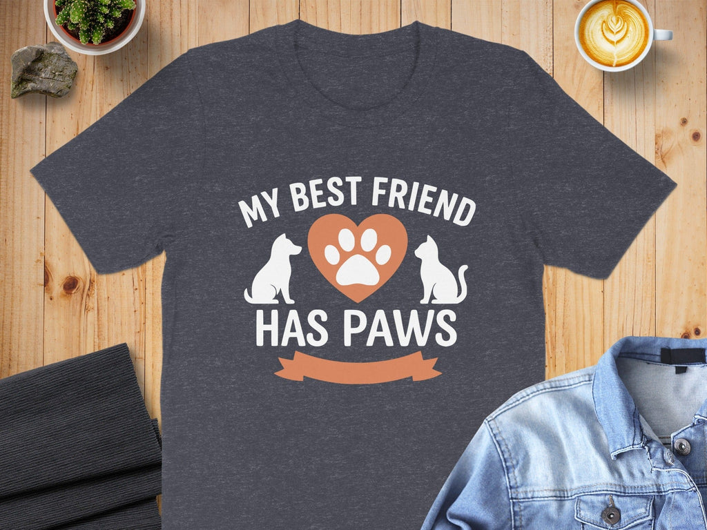 My Best Friend Has Paws Graphic T-Shirt