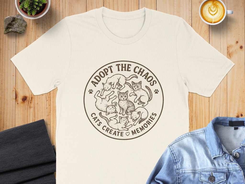 Adopt The Chaos Cats Create Memories Shirt