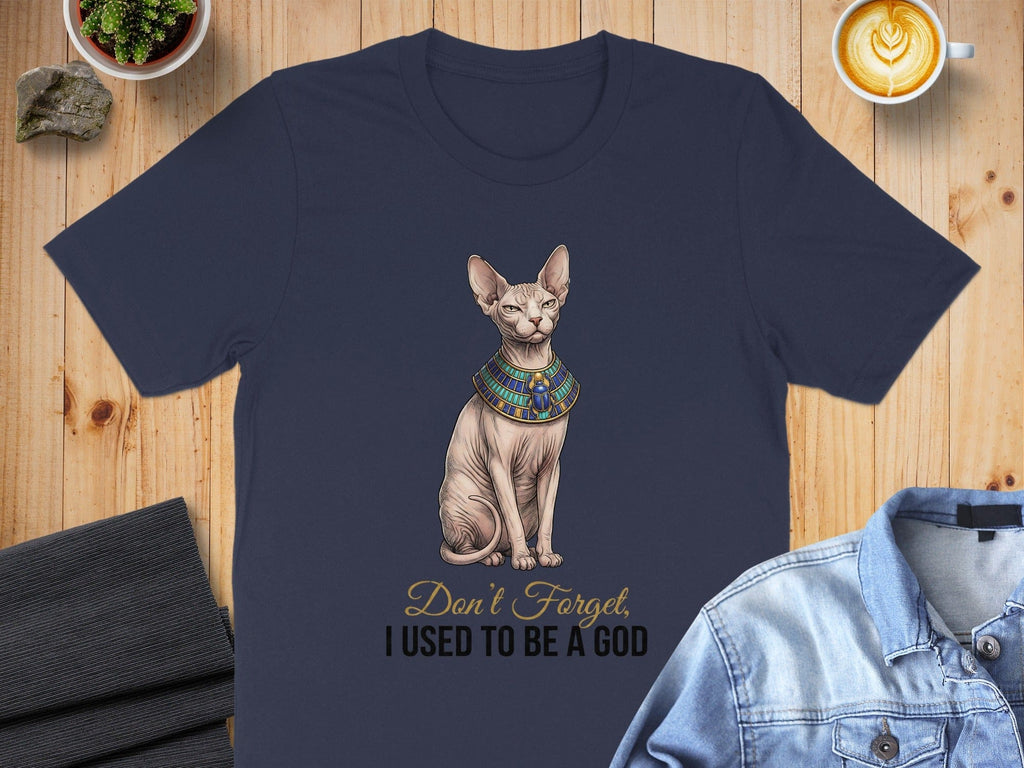 Forget God Sphynx Cat T-Shirt