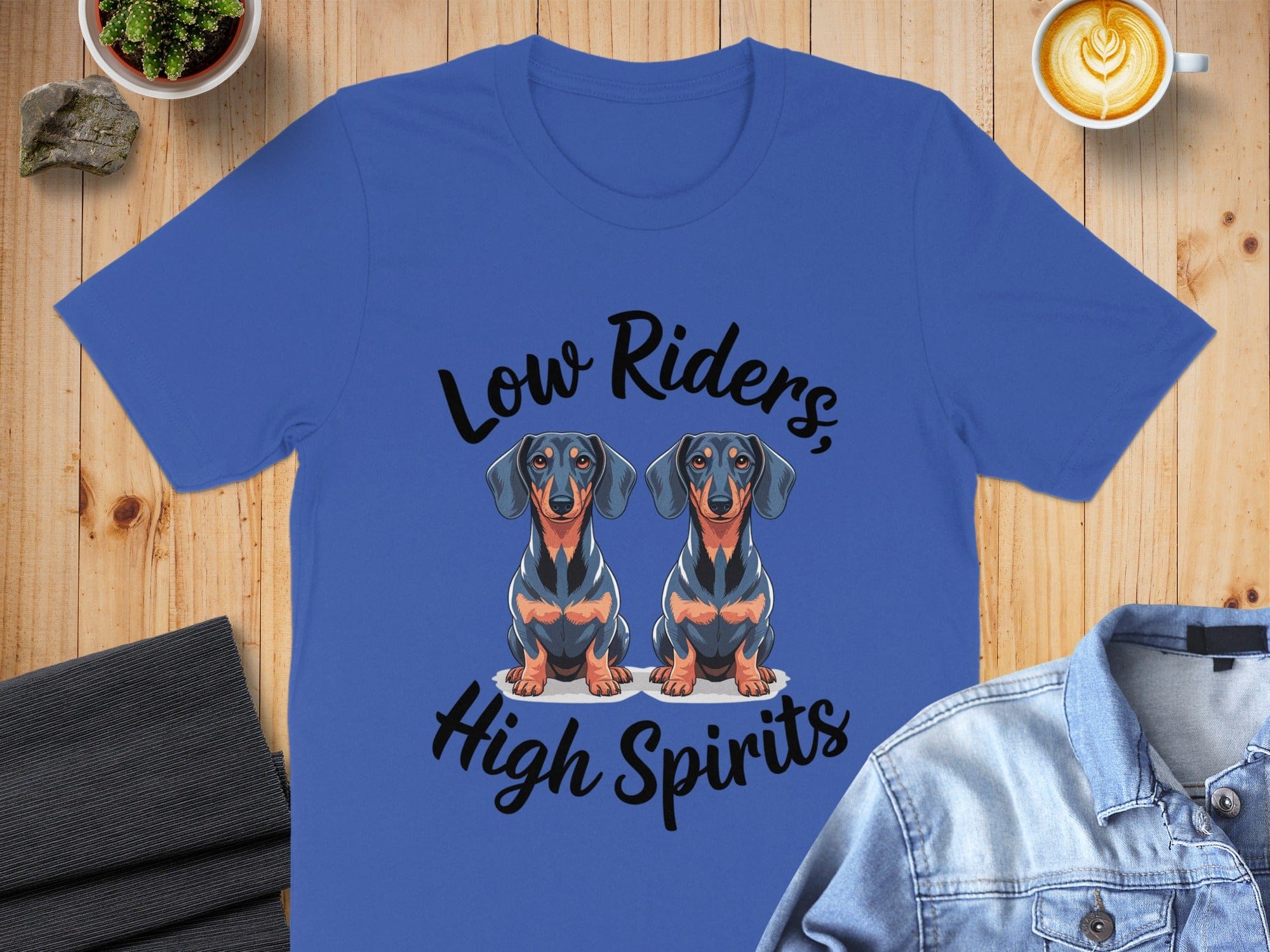 Low Riders High Spirits Dachshund Shirt