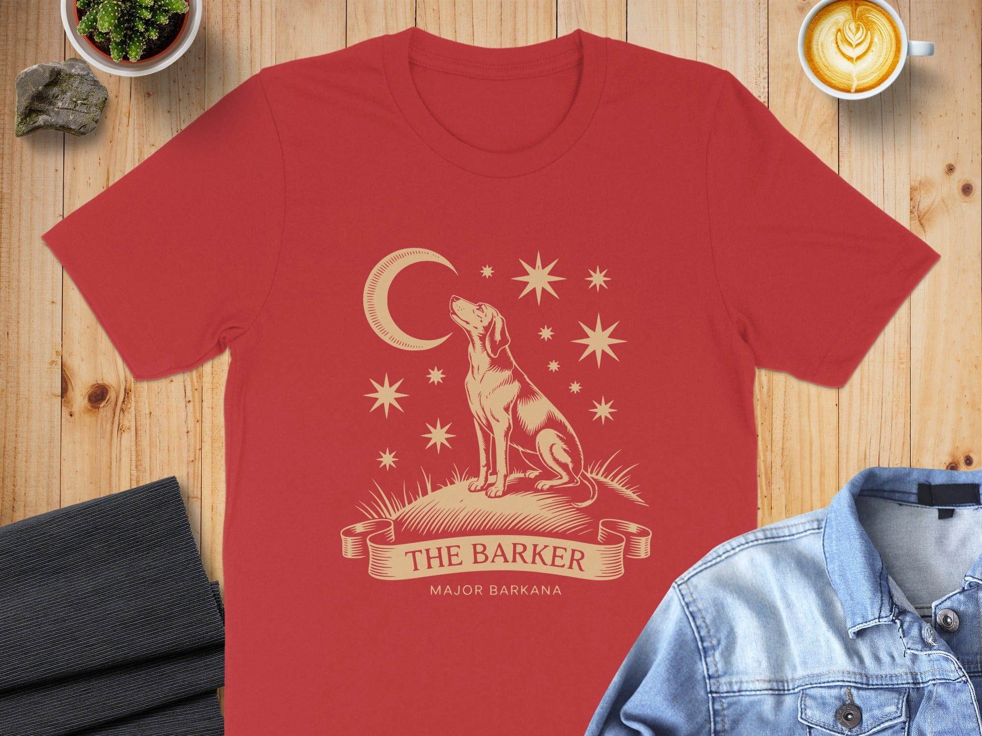 The Barker Major Barkana Graphic Dog T-Shirt Product