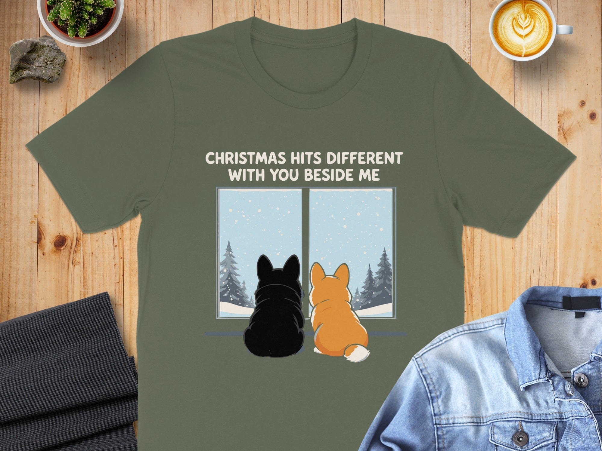 Christmas Hits Different With You Beside Me Shirt