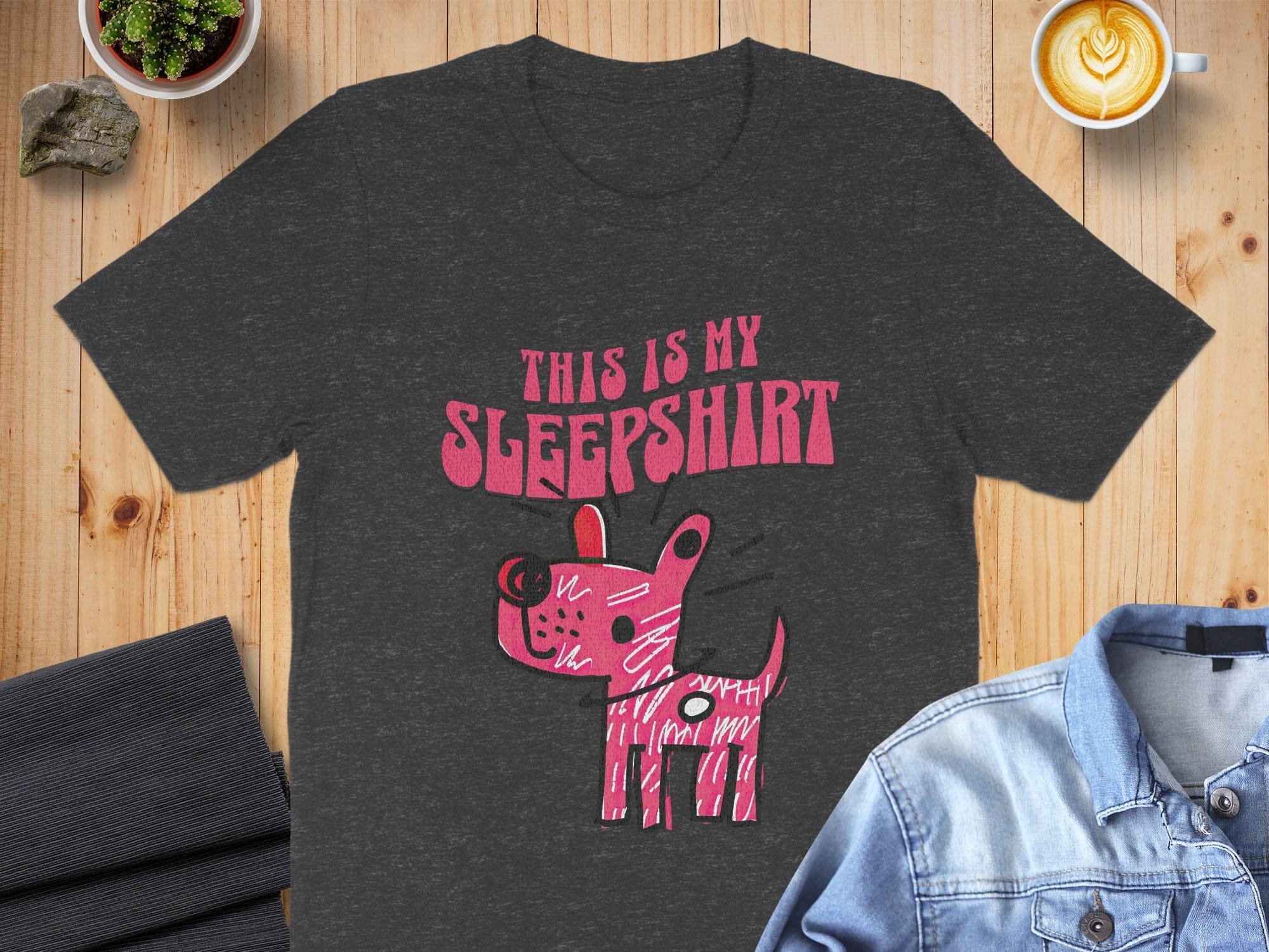 This is My Sleepshirt with Cute Dog Graphic product
