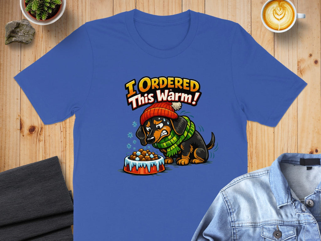 I Ordered This Warm Funny Dachshund Dog Graphic Shirt