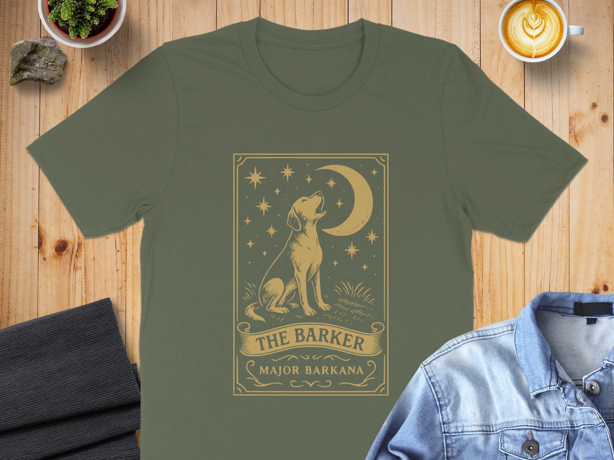 The Barker Major Barkana Moon and Stars Graphic Tee