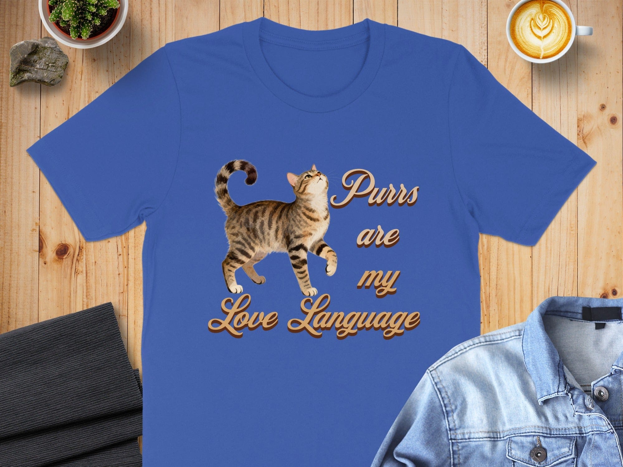 Purrs are my Love Language Cat T-Shirt