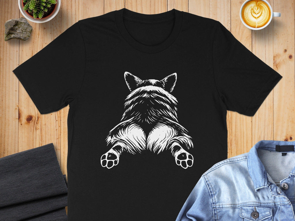 Cute Corgi Butt Design for Dog Lovers T-shirt