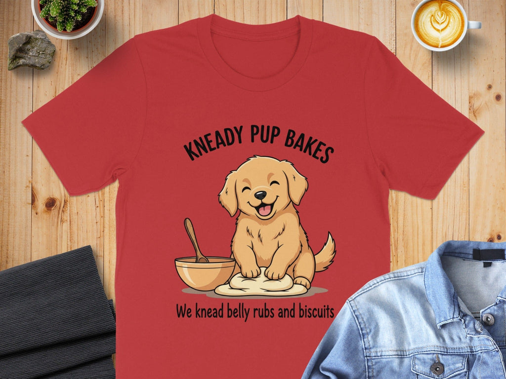 Kneady Pup Bakes We Knead Belly Rubs and Biscuits Shirt