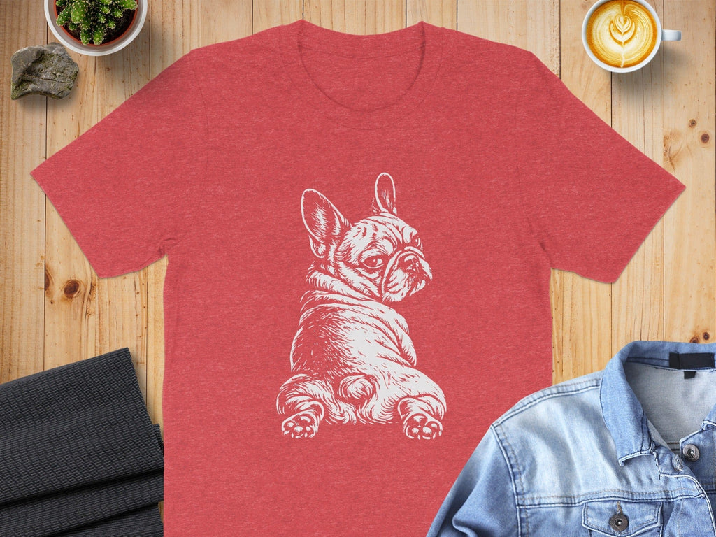 Adorable French Bulldog Graphic T-shirt for Dog Lovers