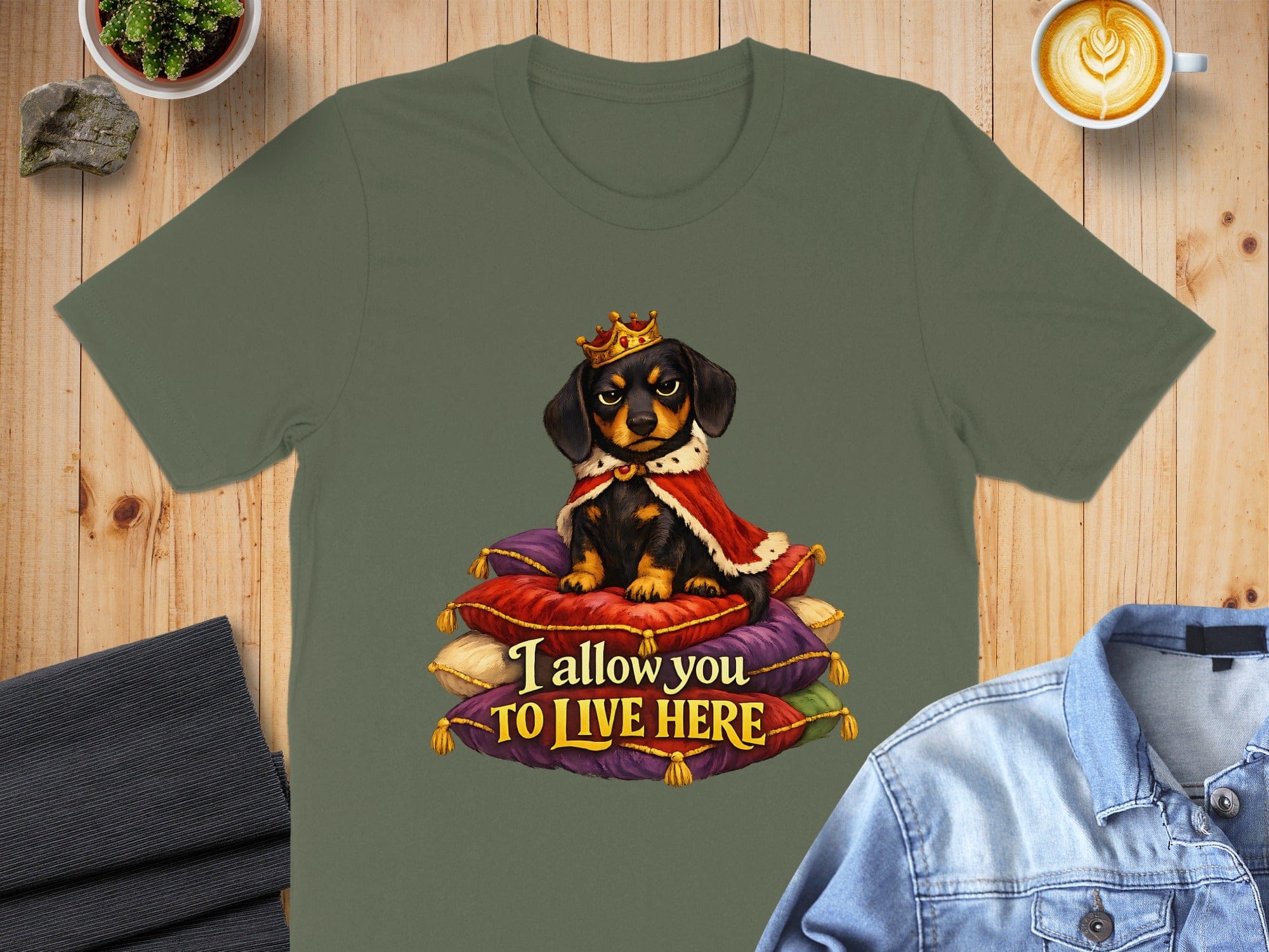 I Allow You to Live Here Funny Dog Lover T-shirt