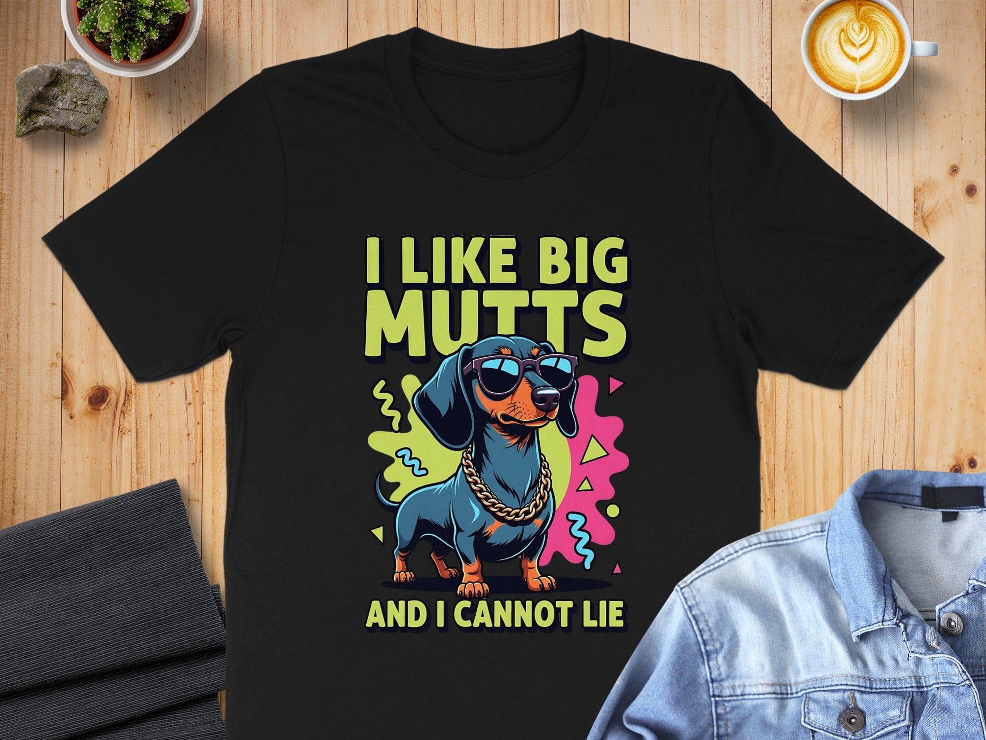 I Like Big Mutts And I Cannot Lie Funny Dachshund Shirt