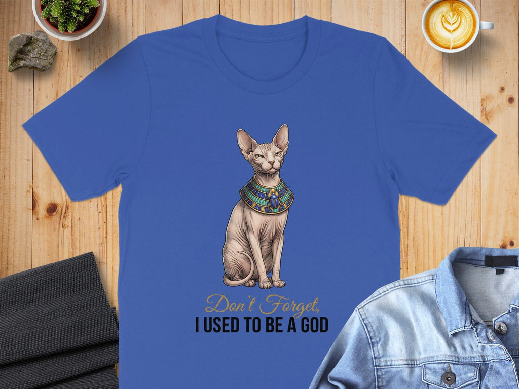 Forget God Sphynx Cat T-Shirt