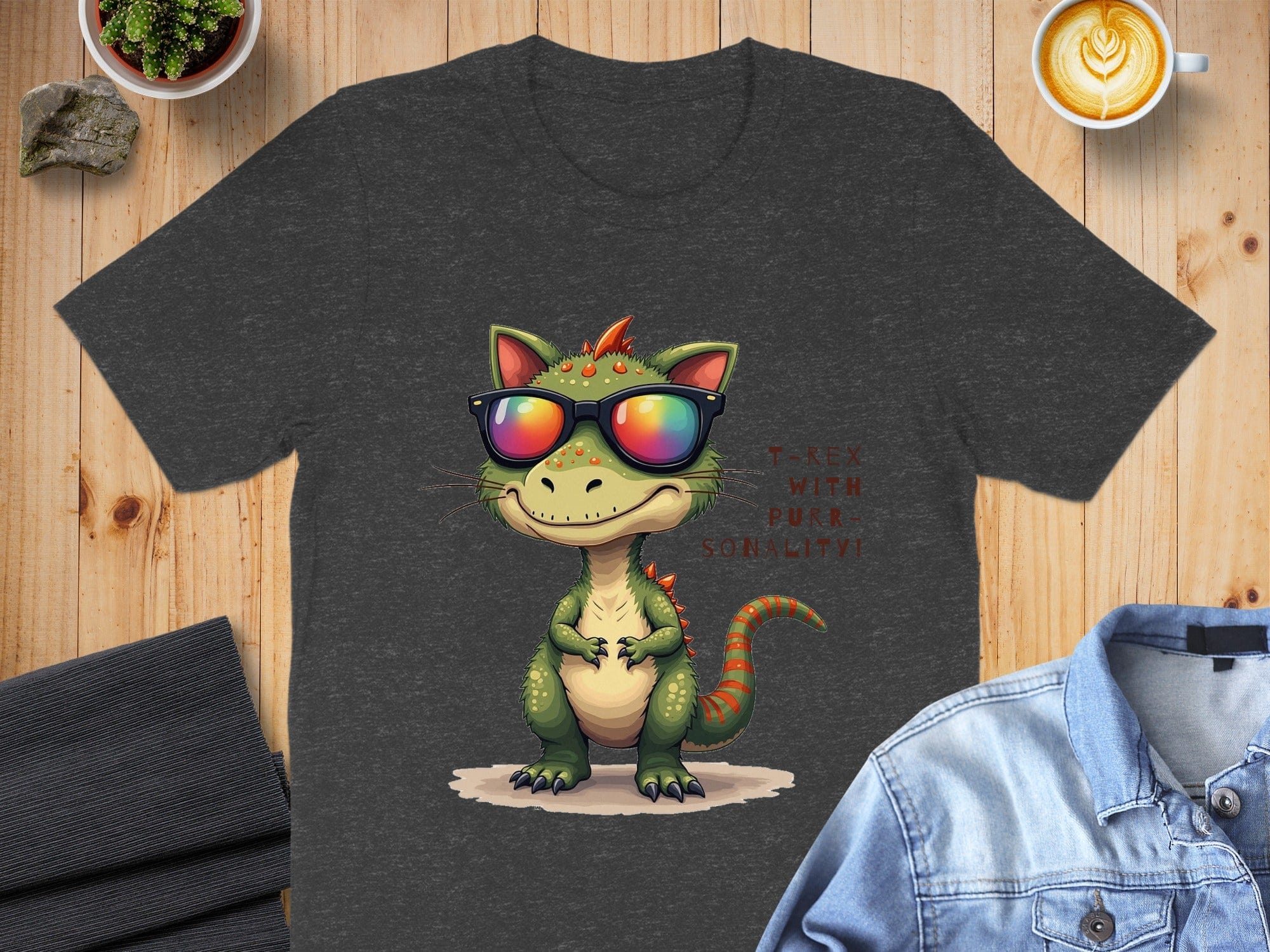 Cool Dinosaur with Sunglasses T-shirt
