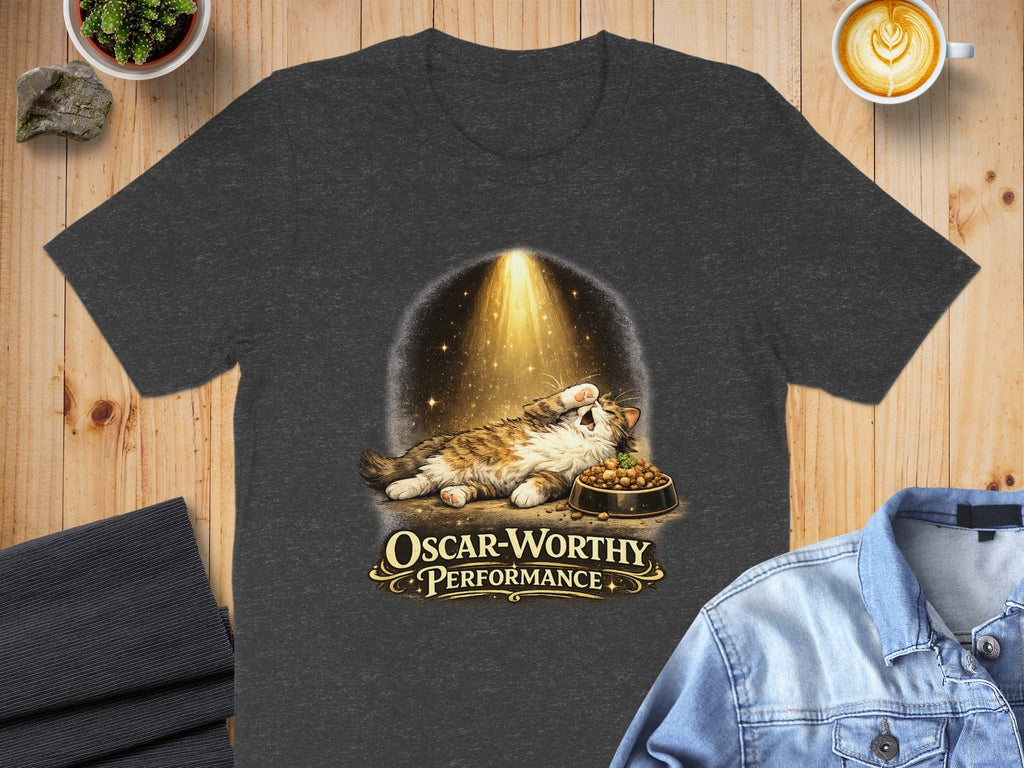 Oscar-Worthy Performance Cat Shirt Funny Gift T-shirt