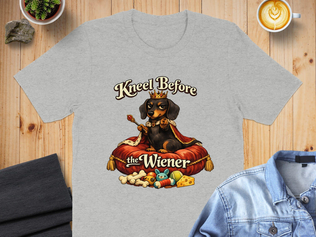 Kneel Before the Wiener Adorable Dachshund T-Shirt
