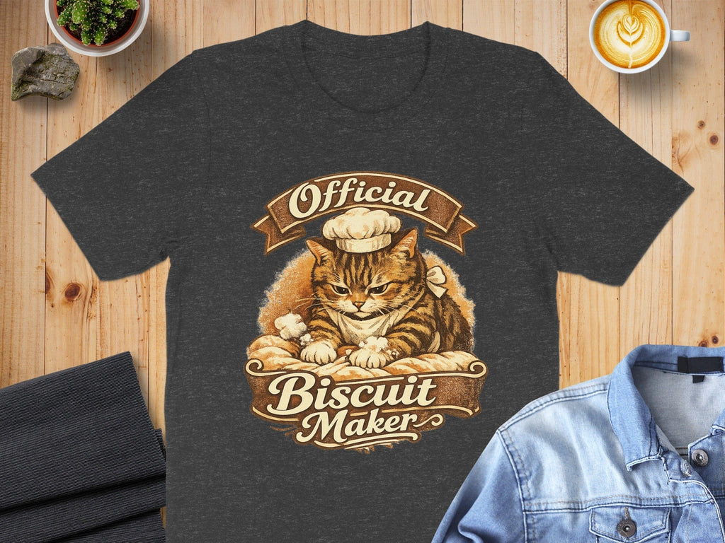 Official Biscuit Maker Cat Graphic T-shirt