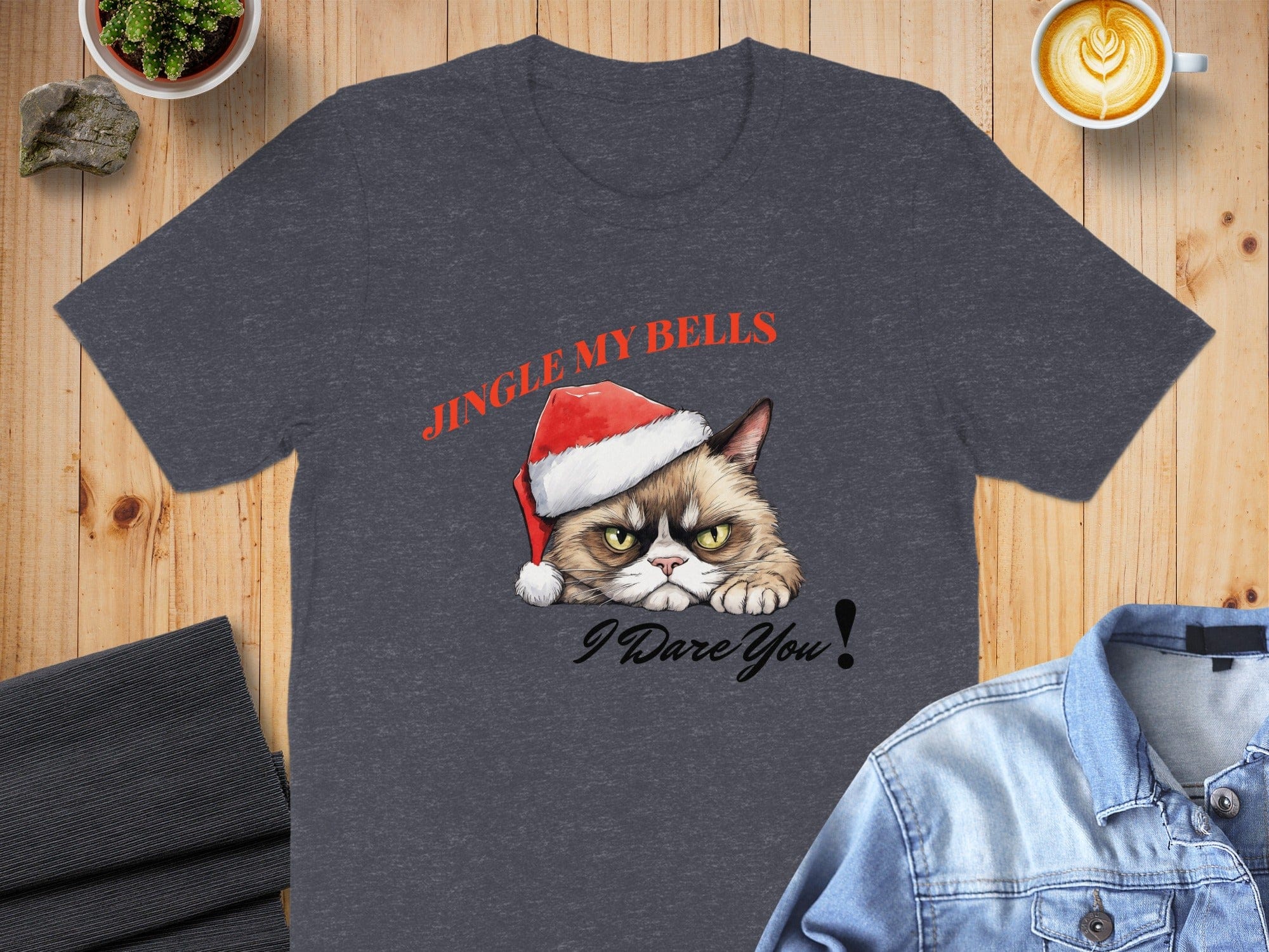 Jingle My Bells I Dare You Grumpy Cat T-shirt product