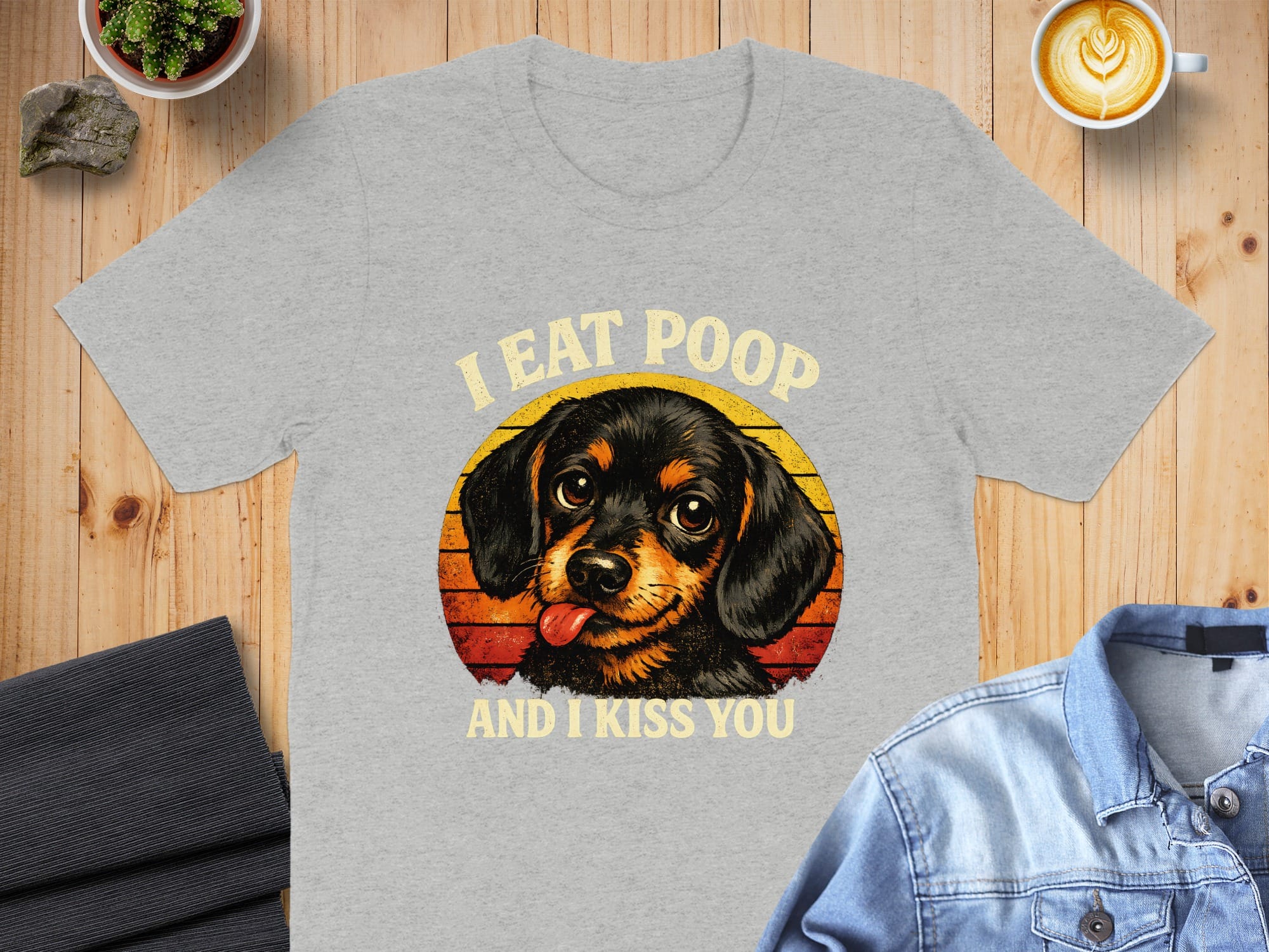 I Eat Poop And I Kiss You Funny Dog Shirt