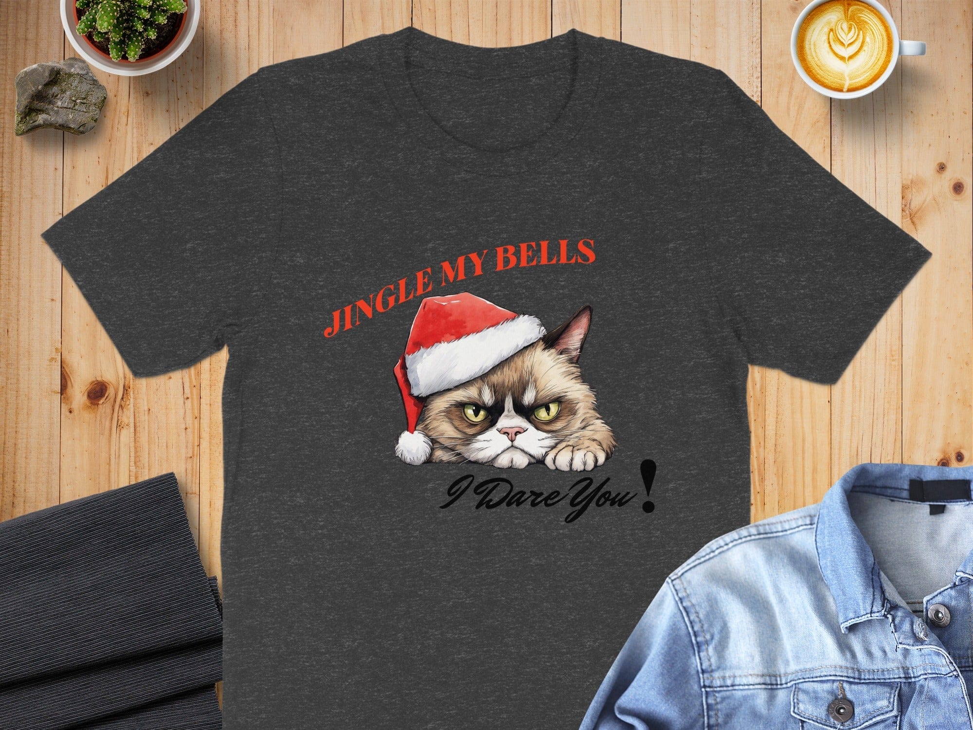 Jingle My Bells I Dare You Grumpy Cat Shirt