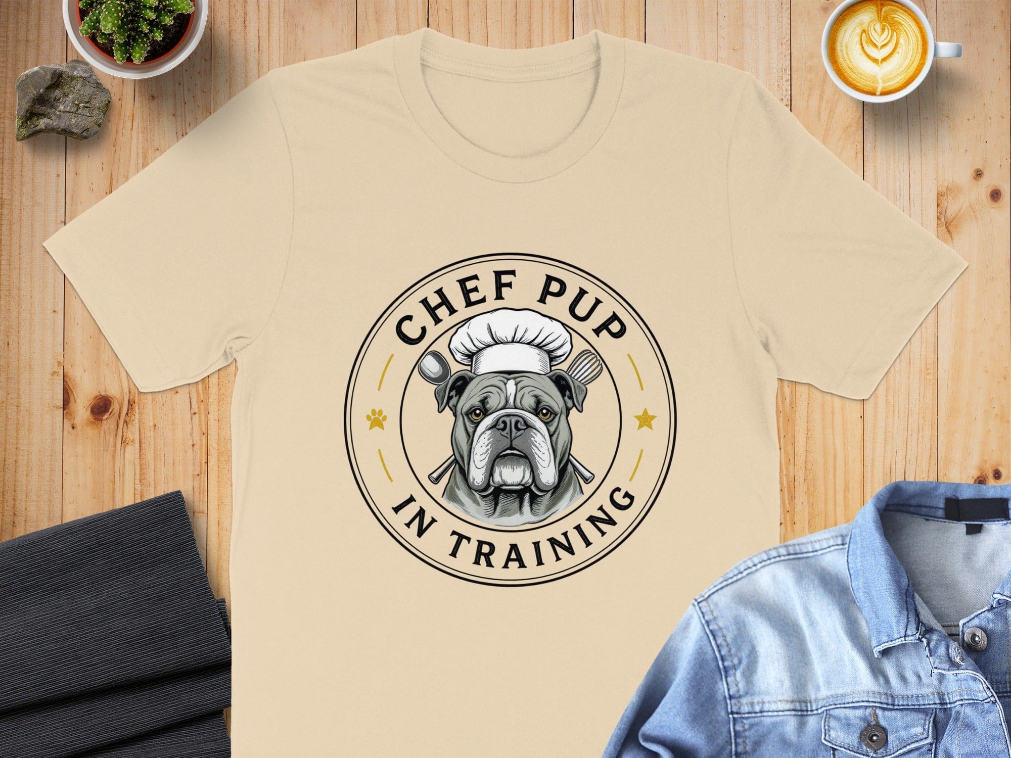 Chef Pup in Training Graphic T-Shirt