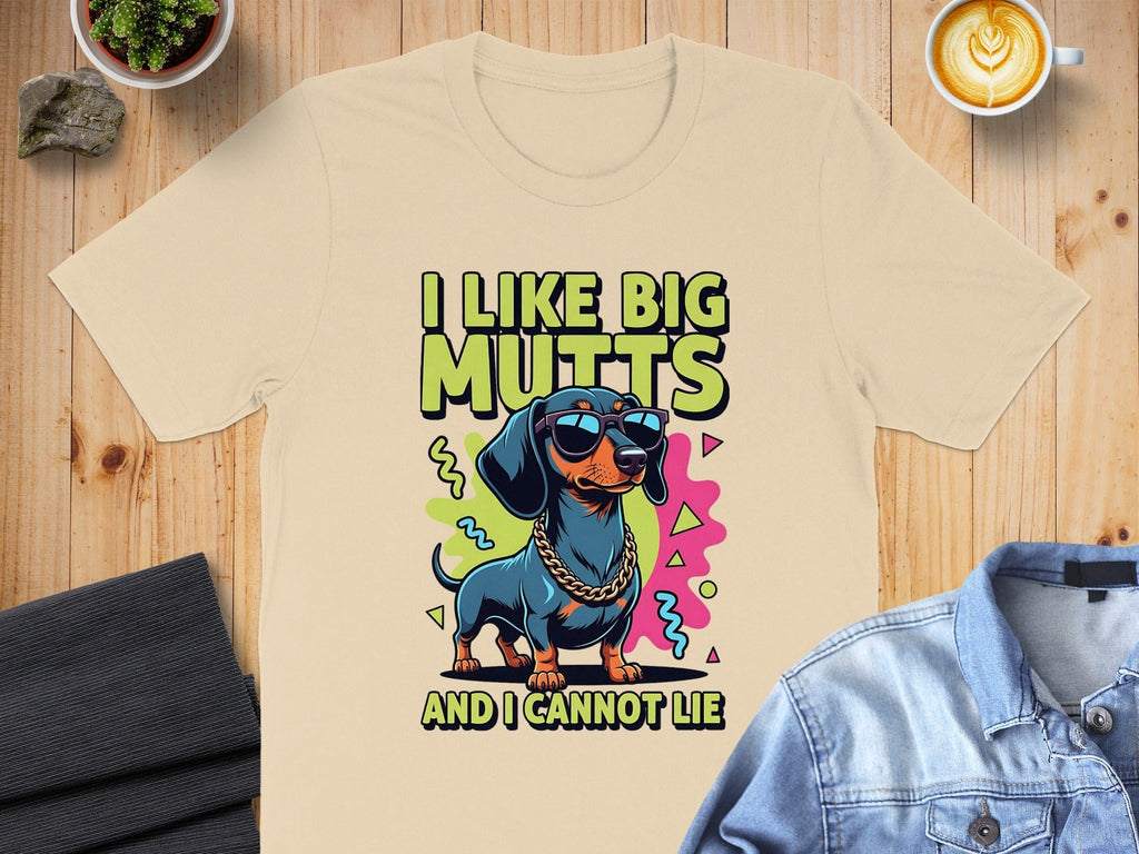 I Like Big Mutts And I Cannot Lie Funky Dog Shirt