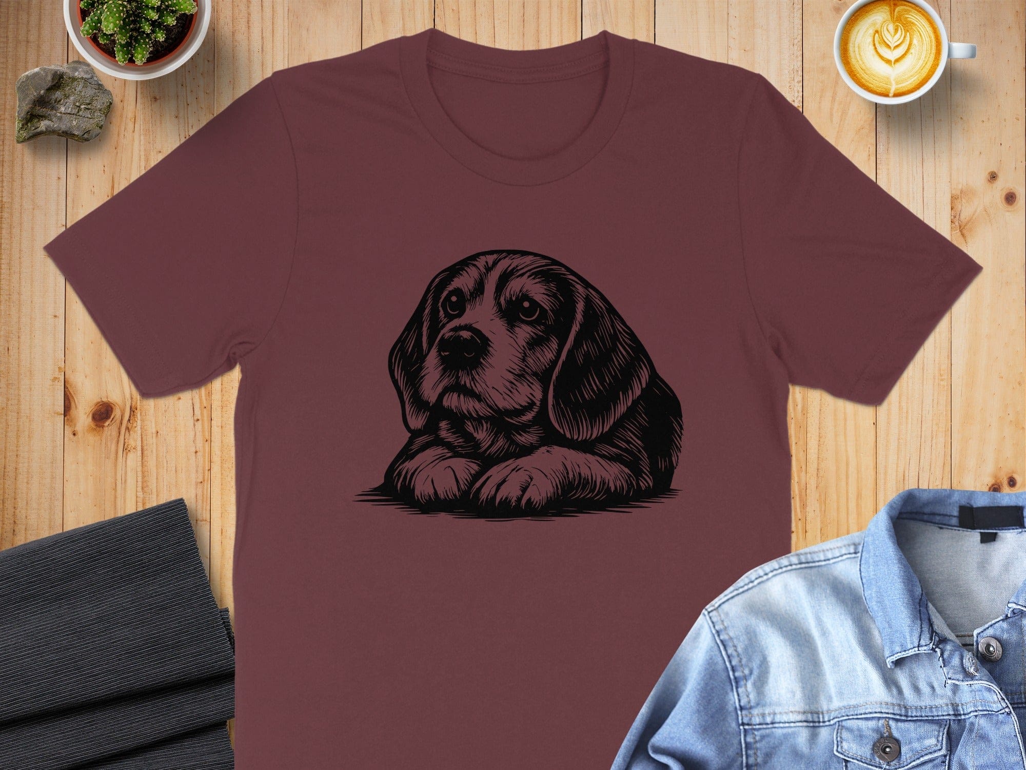 Adorable Puppy Print Shirt Perfect for Dog Lovers