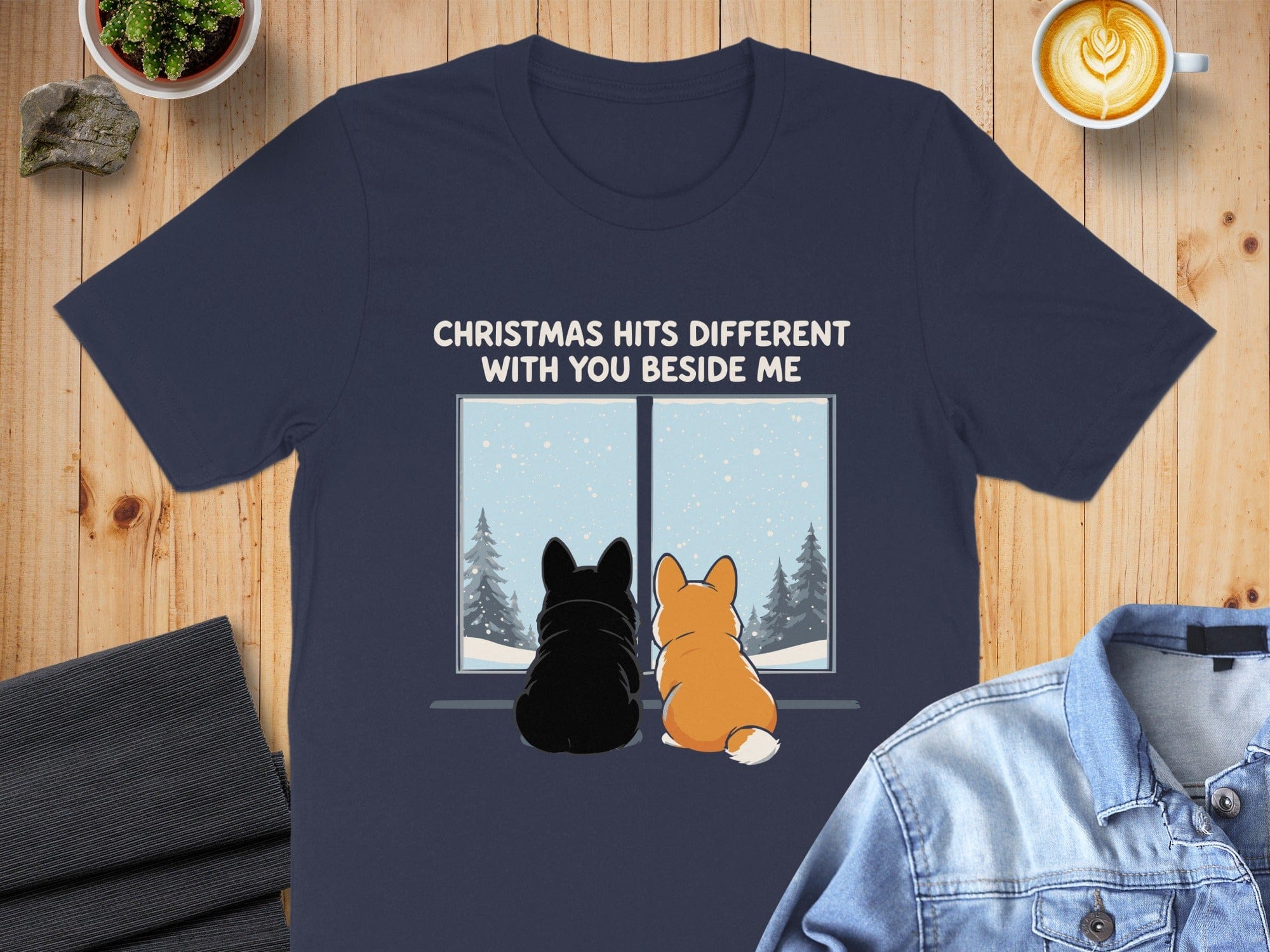 Christmas Hits Different With You Beside Me T-shirt