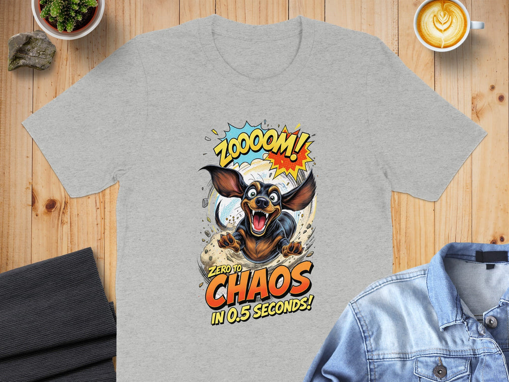 ZOOM Zero to Chaos in 0.5 Seconds Funny T-shirt