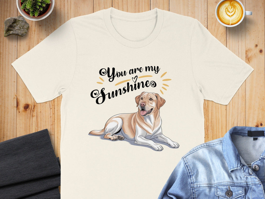 You are my Sunshine Dog Illustration T-Shirt
