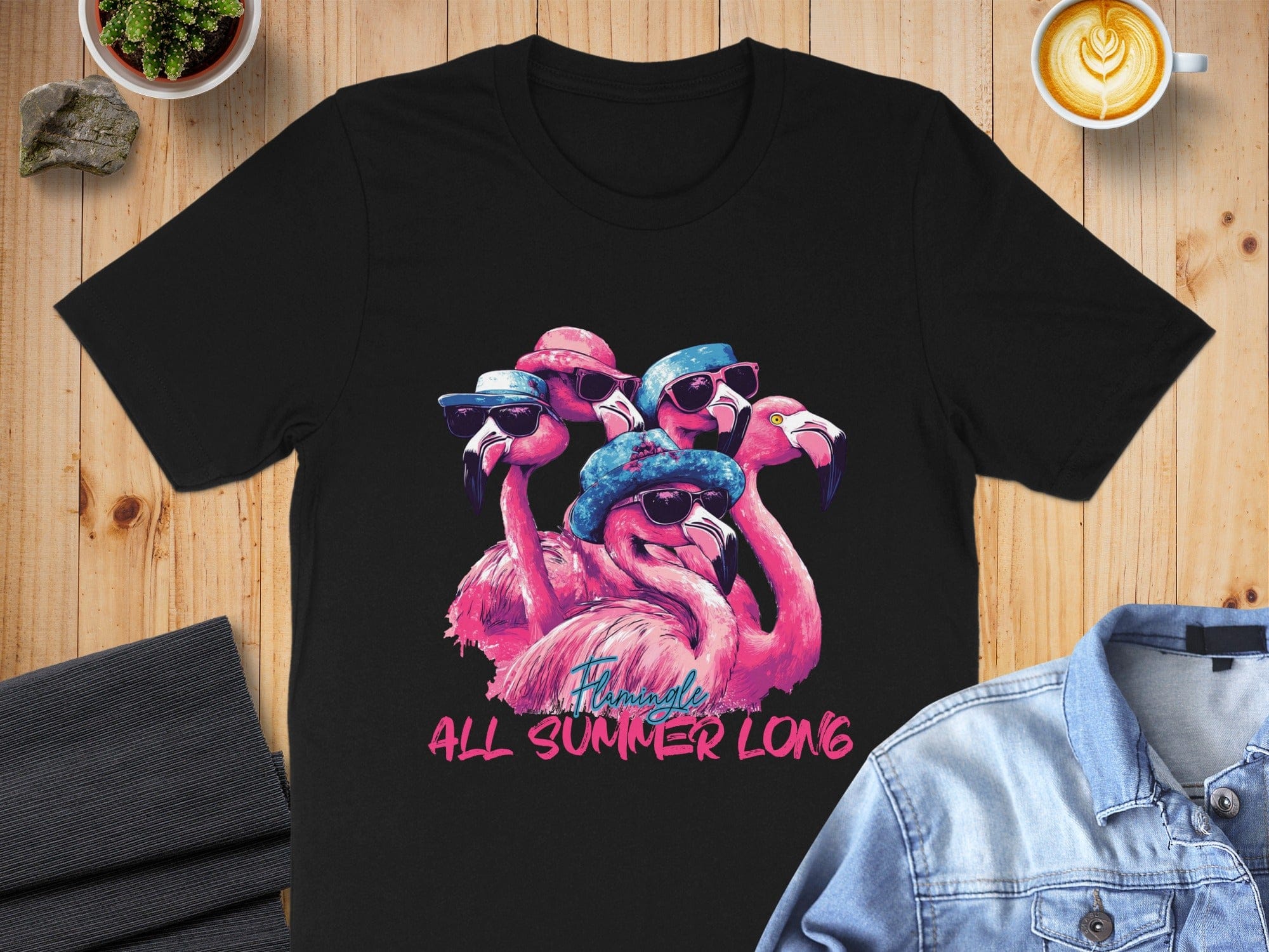 Flamingo All Summer Long T-Shirt