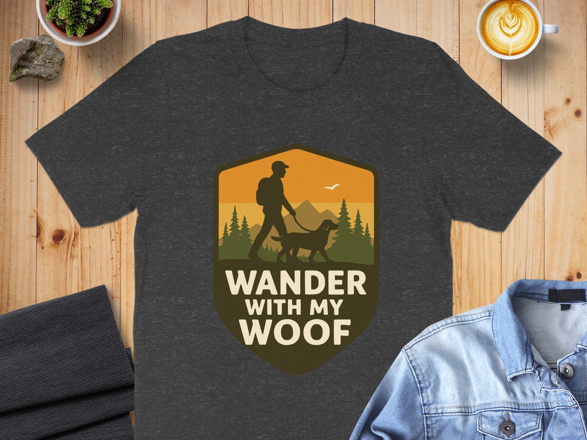 Wander with My Woof Outdoor Adventure T-Shirt