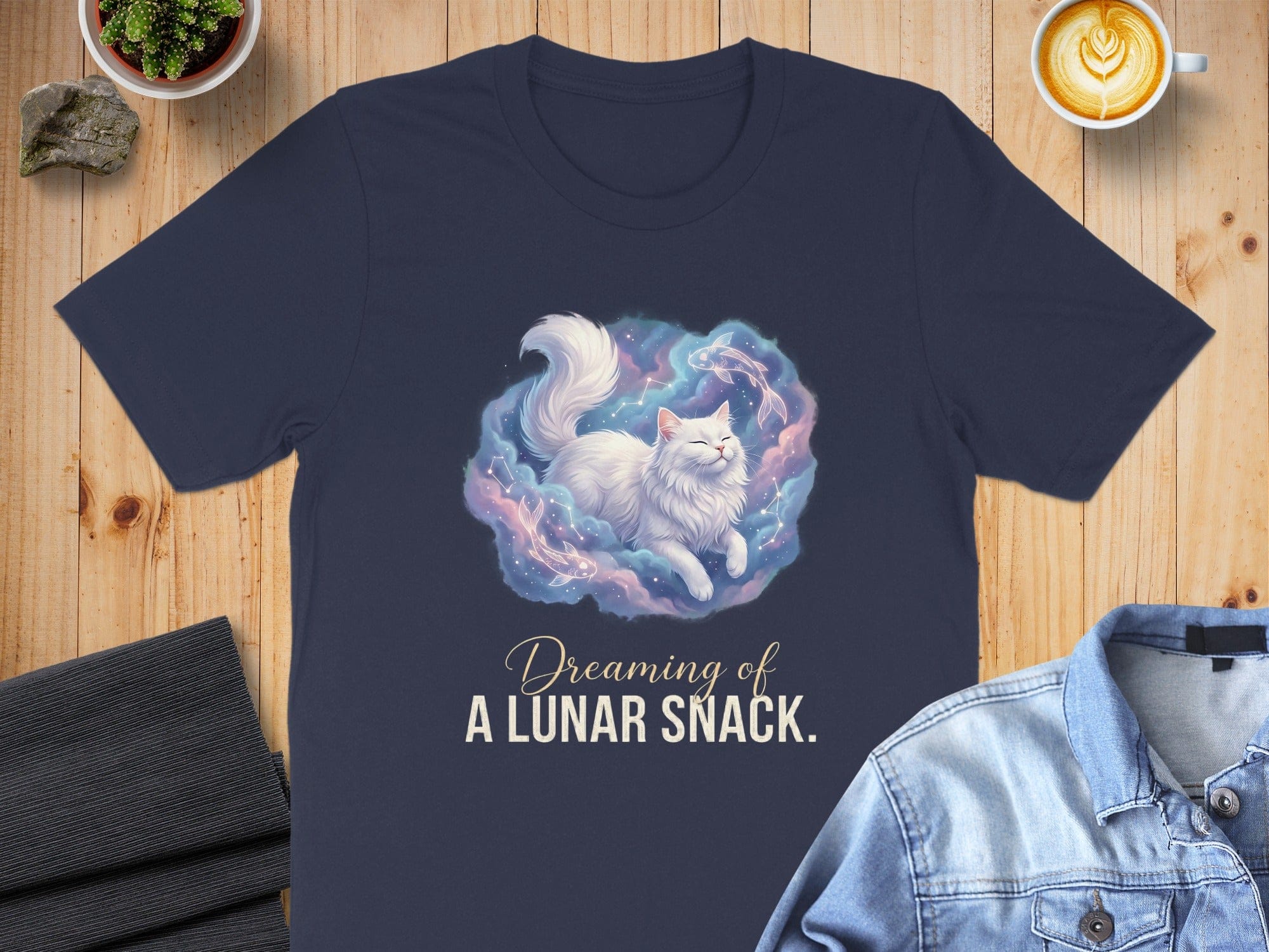 Dream Lunar Snack Cat T-Shirt
