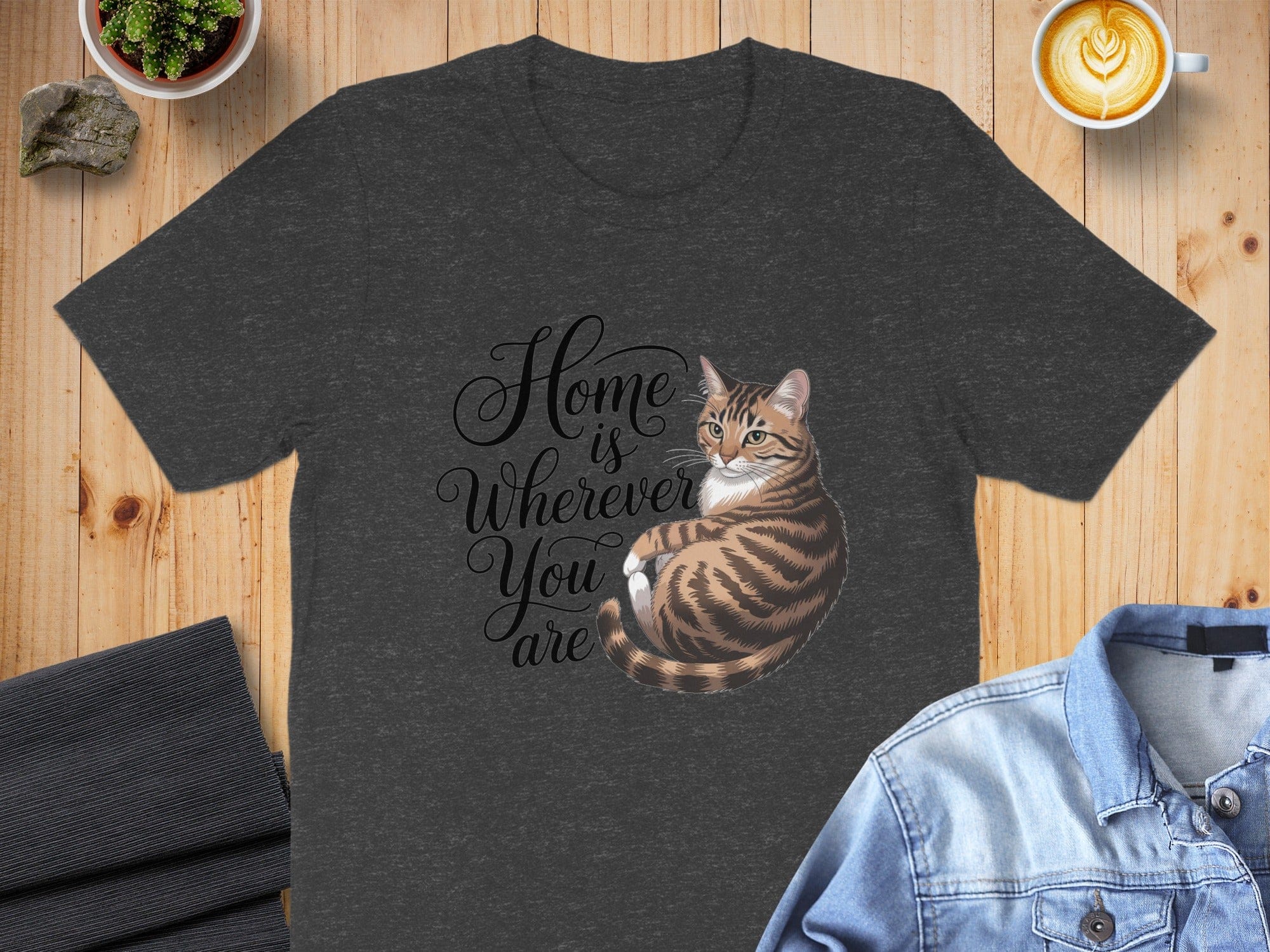 Home Is Wherever You Are Cat Shirt