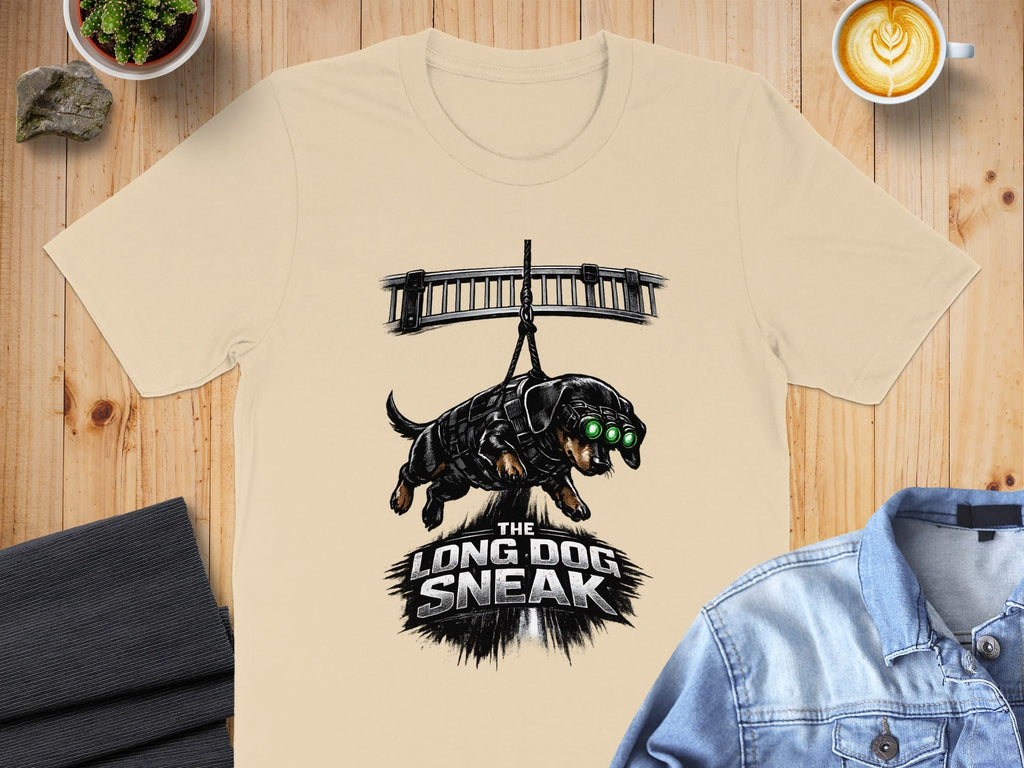 The Long Dog Sneak Graphic Art Shirt