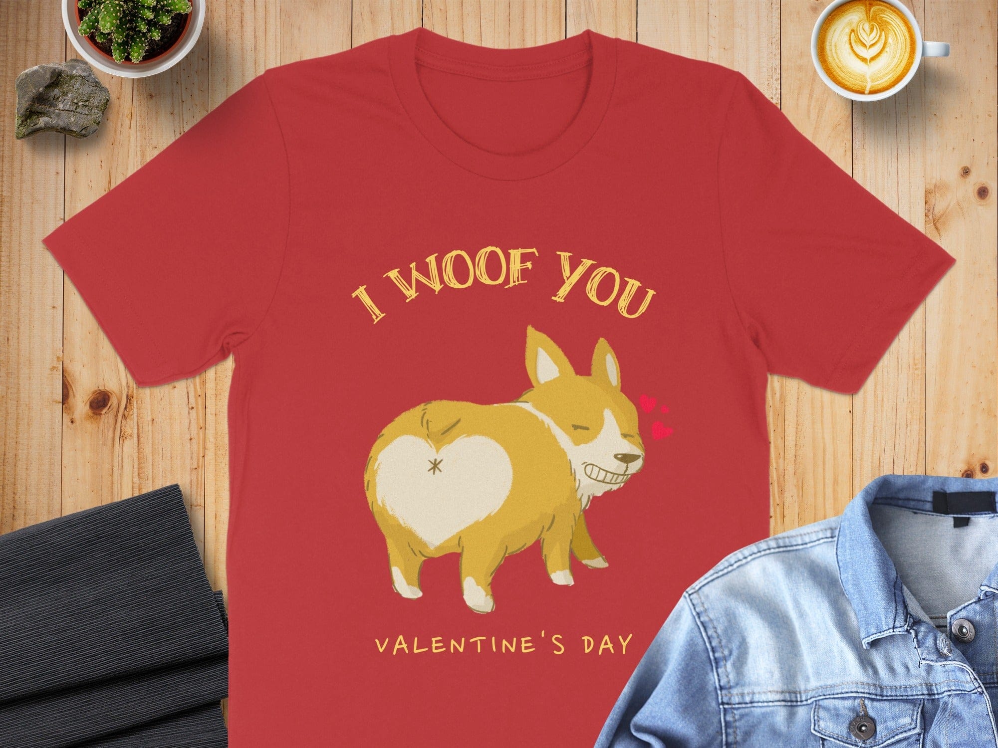 I Woof You Valentine's Day Graphic Shirt